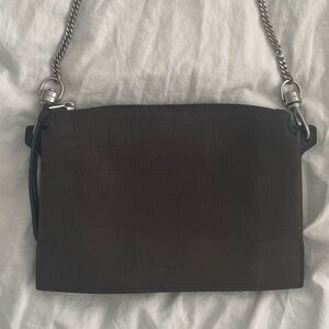 All Saints leather cross body bag